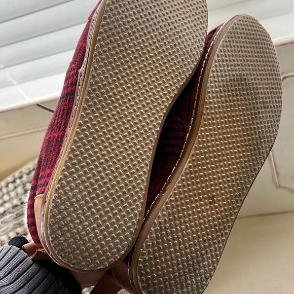 Toms womens size 11 Classic Bota red plaid booties boots shoes - Picture 4 of 4